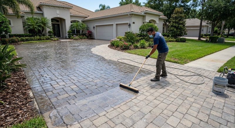 Hardscape Sealing in Kansas City, KS